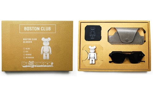 BE@RBRICK  x BOSTON CLUB 三十周年联名合作纪念套装